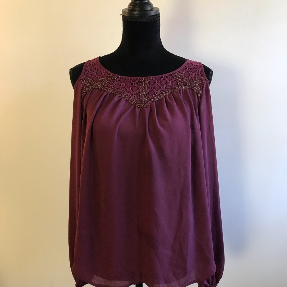 Off shoulder blouse